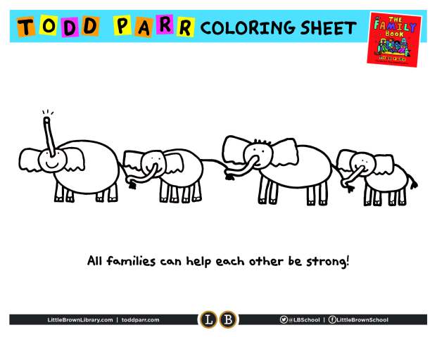 Todd Parr Coloring Page