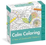 Calm Coloring Page-A-Day® Calendar 2025